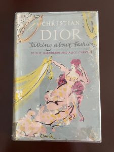 Book about Christian Dior, Talking about Fashion to Elie Ravourdin and Alice Chavane