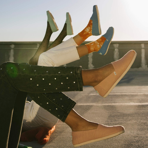 Toms shoes have created a brand DNA that is clear, compelling, and strong, and it speaks to the culture of our time.