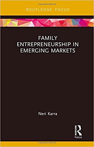 Family entrepreneurship in emerging markets